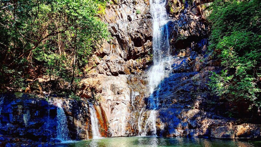 Ekagudi Waterfall in Salimi, Mathili, Malkangiri, Odisha