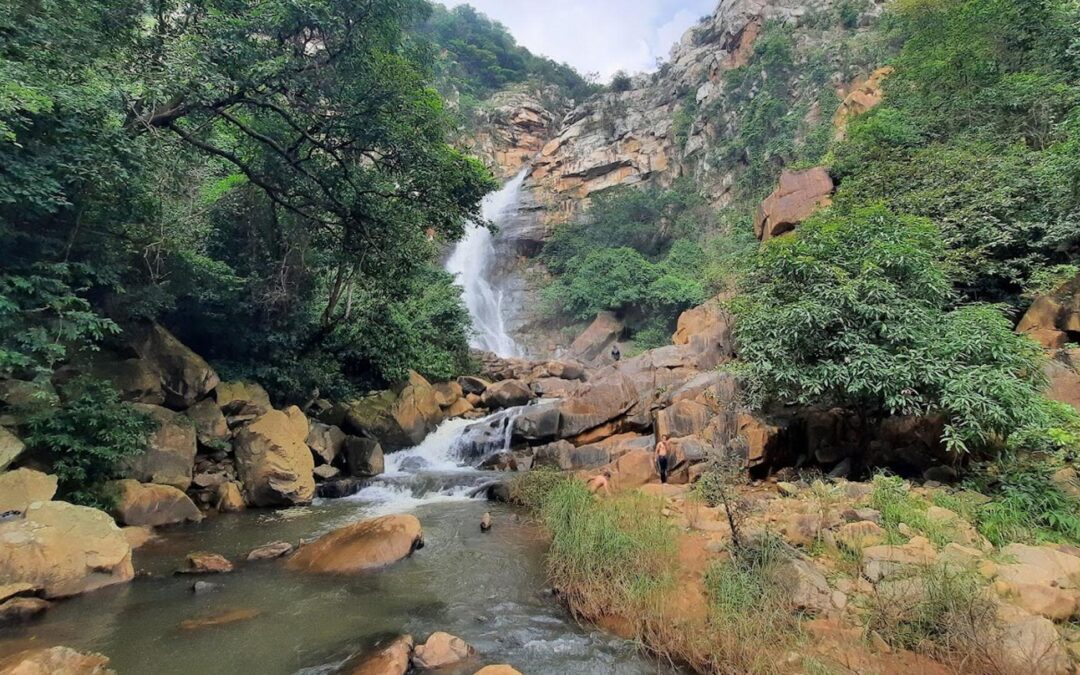 Khambeswari Waterfall in Kantamunda, Odisha