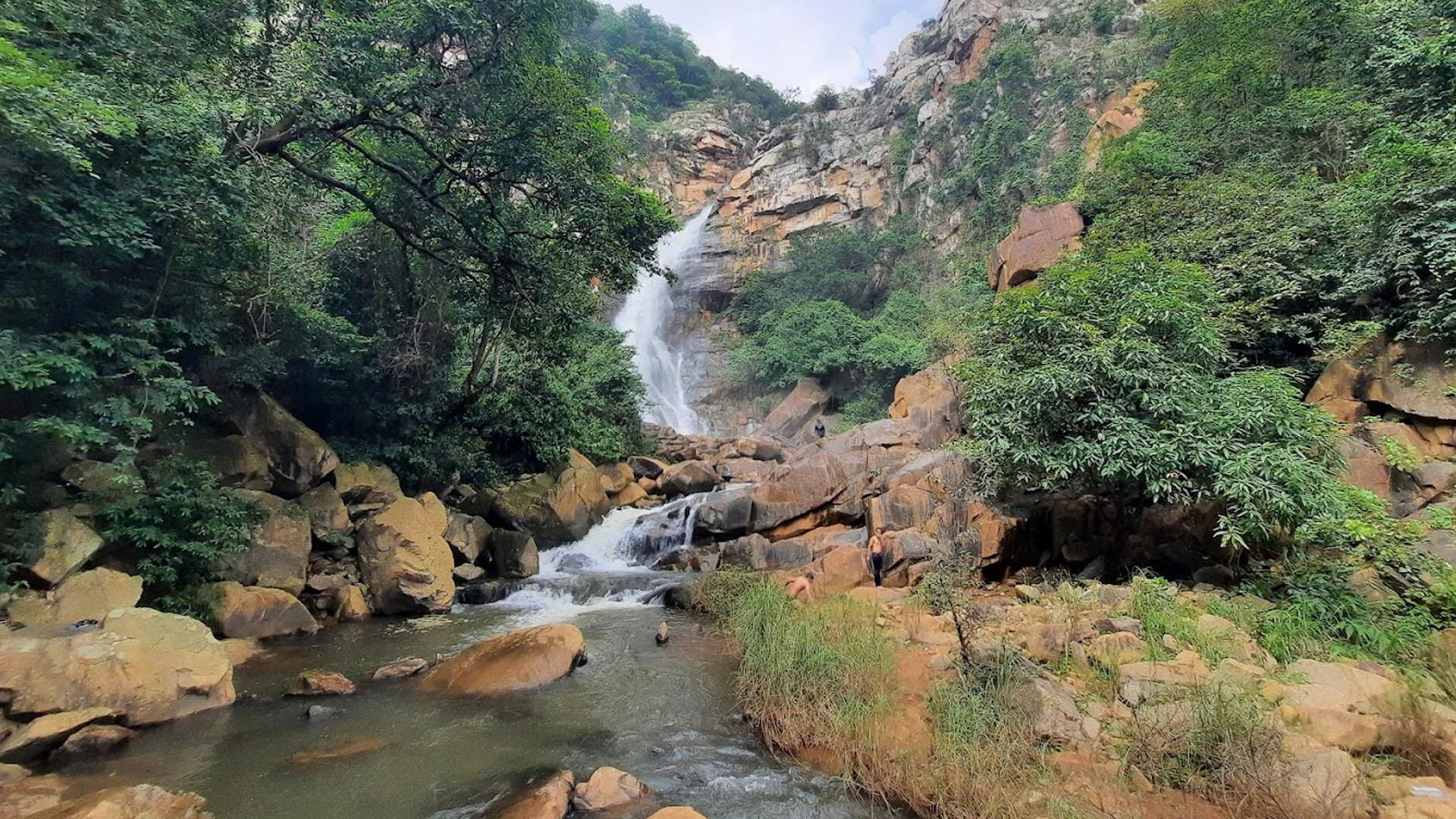 Khambeswari Waterfall in Kantamunda, Odisha