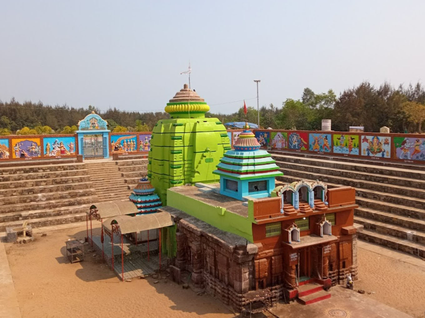 Bateswar Sea Beach & Temple, Ganjam, Odisha