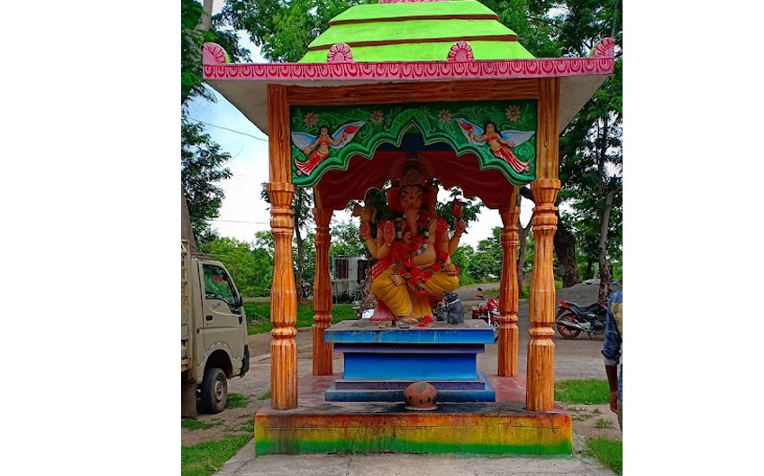 Luha Khambeswara Shiva Temple, Luha Khamba, Gajapati, Odisha