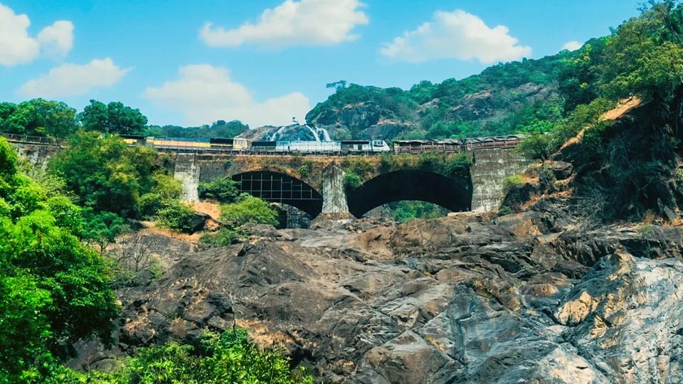 Dudhsagar Waterfall, Goa